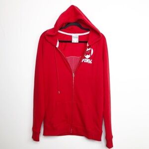 VICTORIA’S Secret pink collegiate Collection with fifth and ocean red hoodie